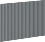 Mexen Rivel față cu caneluri pentru corpul dulapului de baie 60 x 43, 5 cm, grafit mat - 91A20-0600-470-1-66 (91A20-0600-470-1-66)
