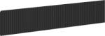Mexen Rivel panou frontal ștanțat pentru corpul dulapului de baie 90 x 20 cm, negru mat - 91A20-0900-235-1-71 (91A20-0900-235-1-71)