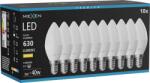 Mexen Nova 10x Bec LED E14, C37, 6W, Cald - 3000K, 630 lm - L102-E14-0630-01x10 (L102-E14-0630-01x10)
