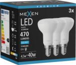 Mexen Nova 3x Bec LED E14, R50, 4, 5W, Rece - 6500K, 470 lm - L103-E14-0565-01x03 (L103-E14-0565-01x03)