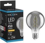 Mexen Vintis Bec LED filament spirală E27, G80, 8W, Caldă - 2200K, 450 lm, fumurie - L165-E27-0822-70 (L165-E27-0822-70)