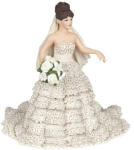 Papo mireasă în rochie de dantelă 38819 (38819) Figurina