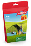 Schleich Campingul Aventură cu Schleich Horse Club Kimmel (SLH42745) Figurina