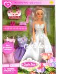 DEFA Lucy păpușă prințesă cu trei rochii - 30 cm, mai multe modele (8071) Papusa