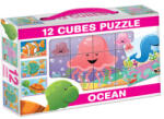  Animale set de 12 cuburi de poveste - diverse modele (602)
