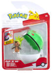Pokémon Clip N Go - Prietenul Chespin cu minge (PKW3641) Figurina
