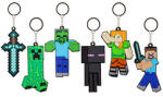  Minecraft breloc 8 cm cu figurină moale, 6 modele (303703)