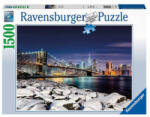 Ravensburger Puzzle 1500 piese - Iarnă în New York (17108) Puzzle