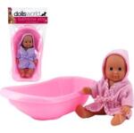 Dolls World Ellie păpușă care poate fi făcută baie cu cadă - 18 cm, diverse modele (60220) Papusa