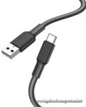  USB-USB-C 3A adat- és töltőkábel - Tartós nylon fonattal, 1 méter (6931474760241)