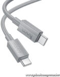 hoco. X107 USB-C - USB-C gyorstöltő kábel - 60W, PD, QC 3.0 (6942007626330)