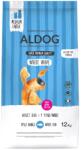 Aldog White Wave granule pentru câini adulți de rase medii și mari cu pește alb 12 kg