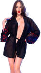  CHILIROSE - érzéki fekete babydoll és tanga L (ESD-245045A11X)
