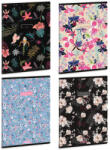 Ars Una Extra Kapcsos Füzet A/5 Vonalas Flowers-Mix (5521) 25 (AU53135216)
