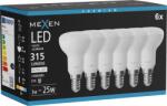 Mexen Nova 6x LED izzó E14, R50, 3W, Semleges - 4000K, 315 lm - L103-E14-0340-01x06 (L103-E14-0340-01x06)