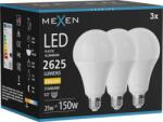 Mexen Nova 3x LED izzó E27, A95, 25W, Meleg - 3000K, 2625 lm - L100-E27-2530-01x03 (L100-E27-2530-01x03)