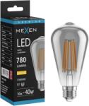Mexen Vintis Filament LED izzó E27, ST64, 10W, Meleg - 2700K, 780 lm, füstös - L152-E27-1027-70 (L152-E27-1027-70)