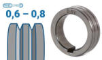 Panelectrode 30x22x10 mm V profilú huzalelőtoló görgő: 0, 6-0, 8 (ZEUS 200 LCD 4x4; ZEUS 300 DP)