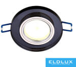 ELDLUX MIRROR Süllyesztett Lámpatest Billenthető GU10 fekete (D301223)