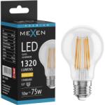 Mexen Vintis LED filament izzó E27, A60, 10W, Meleg - 2700K, 1320 lm, átlátszó - L150-E27-1027-00 (L150-E27-1027-00)