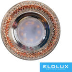 ELDLUX ANUBIS süllyesztett lámpatest LED 3W CW + GU10 króm (BL1086)