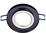 ELDLUX MIRROR süllyesztett lámpatest GU10 fekete (D303223)