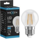 Mexen Vintis LED izzólámpa E27, G45, 4W, 55 lm, narancssárga - L156-E27-04XX-48 (L156-E27-04XX-48)