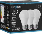 Mexen Nova 3x LED Izzó E27, A60, 5W, Semleges - 4000K, 525 lm - L100-E27-0540-01x03 (L100-E27-0540-01x03)