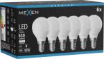 Mexen Nova 6x LED izzó E14, G45, 6W, Semleges - 4000K, 630 lm - L101-E14-0640-01x06 (L101-E14-0640-01x06)
