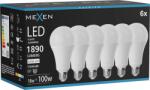 Mexen Nova 6x LED izzó E27, A70, 18W, Semleges - 4000K, 1890 lm - L100-E27-1840-01x06 (L100-E27-1840-01x06)