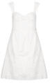 GUESS Rövid ruhák SS STELLA EMBROIDERY MINI Fehér EU M