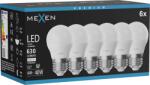 Mexen Nova 6x LED izzó E27, G45, 6W, Semleges - 4000K, 630 lm - L101-E27-0640-01x06 (L101-E27-0640-01x06)