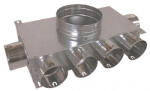 Prodmax Fém osztódobozok 6x75/160 - 12x75/160 (PROD-OSZT)
