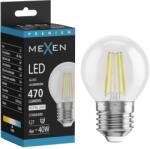 Mexen Vintis LED filament izzó E27, G45, 4W, Semleges - 4000K, 470 lm, áttetsző - L156-E27-0427-00 - L156-E27-0440-00 (L156-E27-0440-00)