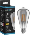 Mexen Vintis LED filament izzó E27, ST64, 4W, Meleg - 2700K, 300 lm, füstös - L152-E27-0427-70 (L152-E27-0427-70)