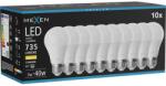 Mexen Nova 10x LED izzó E27, A60, 7W, Meleg - 3000K, 735 lm - L100-E27-0730-01x10 (L100-E27-0730-01x10)