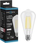 Mexen Vintis LED filament izzó E27, ST64, 10W, Semleges - 4000K, 1320 lm, átlátszó - L152-E27-1040-00 (L152-E27-1040-00)