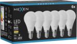 Mexen Nova 6x LED izzó E14, G45, 9W, Meleg - 3000K, 945 lm - L101-E14-0930-01x06 (L101-E14-0930-01x06)