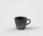 Villeroy & Boch V&B Manufacture Rock - Mickey Mouse eszpresszós csésze 0, 06l (10-4719-1420)