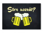  „Sört hoztál? - Vicces sörös lábtörlő (60×40 cm) (CQ04848)