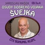 Supraphon Hašek: Osudy dobrého vojáka Švejka 3 a 4 (Klepl Bohumil) - 2CD (035775)