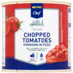 METRO Hámozott Darabolt Paradicsom Paradicsomlében 2, 55 kg (MM57335)
