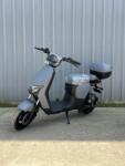 Saige Scuter electric cu pedale XJH EEC 800W, Baterie 60V 20Ah, Autonomie pana la 60 km, Fara permis (RAPID-XJH-SAIGE gri)