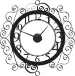 4 Decor Sticker Ceas cu Brizbrizuri