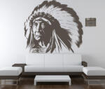 4 Decor Sticker Silueta de Indian - beestick-deco - 155,00 RON
