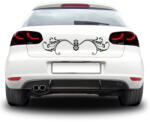 4 Decor Sticker auto - Flori marunte