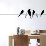4 Decor Sticker Pasari pe fir 2 - beestick-deco - 28,99 RON