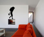 4 Decor Sticker Doamna cu Umbrela - beestick-deco - 145,00 RON