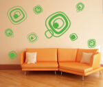 4 Decor Sticker Cercuri patrate - beestick-deco - 156,00 RON