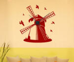 4 Decor Sticker Ceas de Perete Moara de Timp